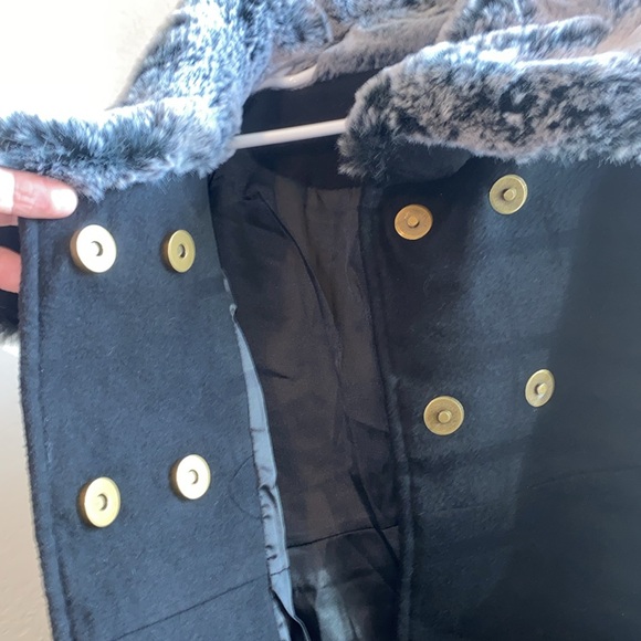 Mia Joy High Low Fur Jacket - Picture 3 of 6